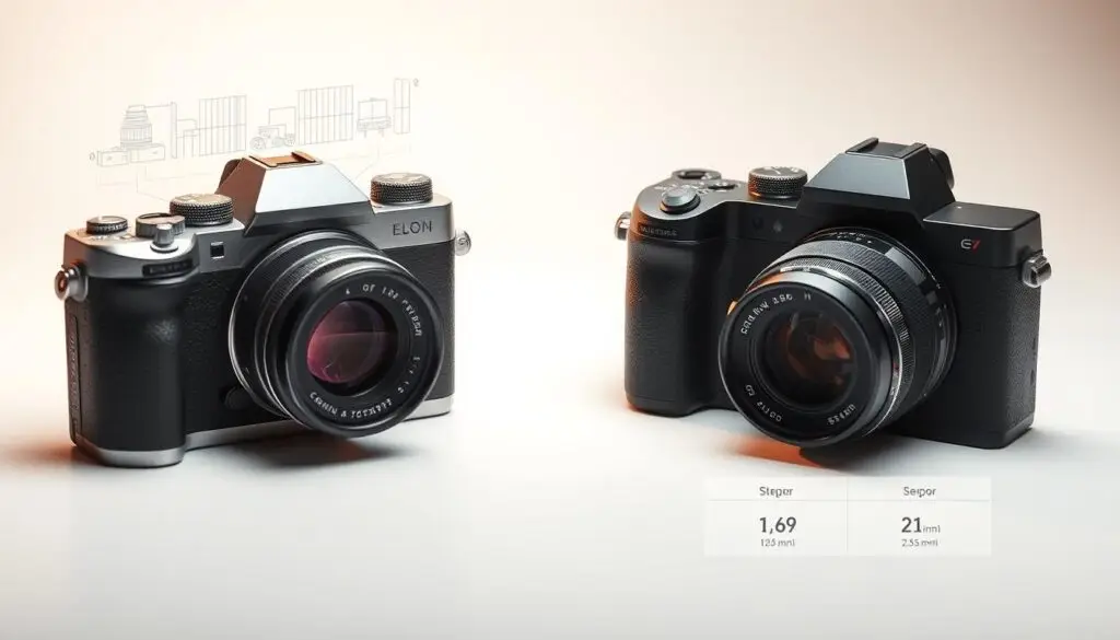 análise técnica de câmeras mirrorless