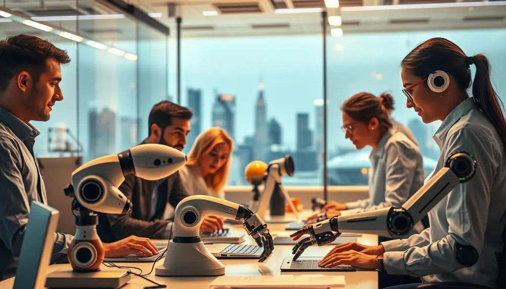 futuro do trabalho, IA no mercado, automação inteligente