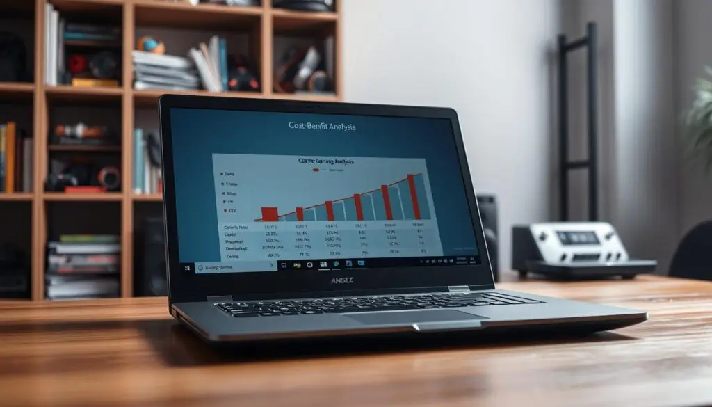 relação custo-benefício em notebooks gamer